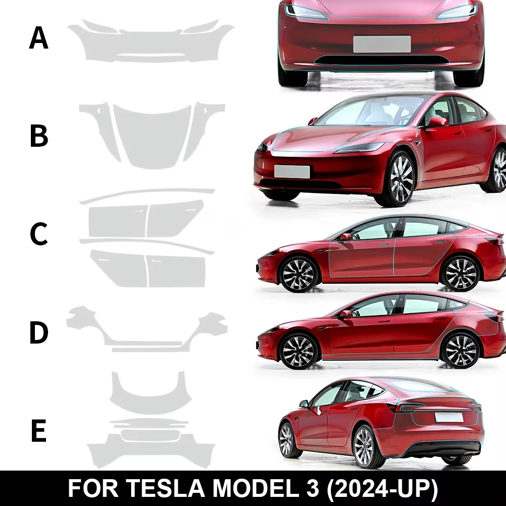 For Tesla Model 3 2024-2025 Hi - Paint Model Kit recension och pris