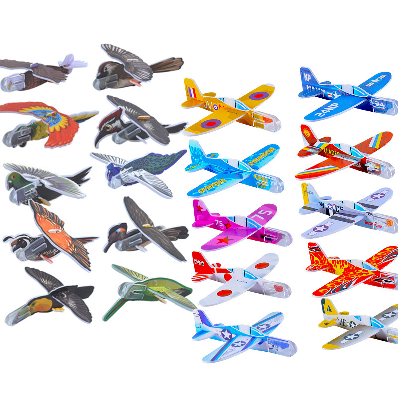10pcs Airplane Flying Bird Toy - Model Kit Eva recension och pris