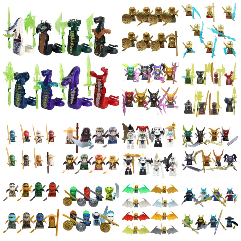 104 PCS ninja building block d - Model Kit Fantasy recension och pris