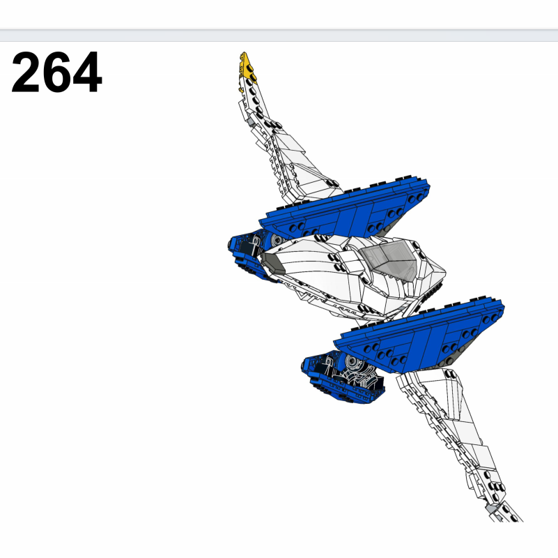 White Arwing Model MOC Buildin - Model Kit Fantasy recension och pris