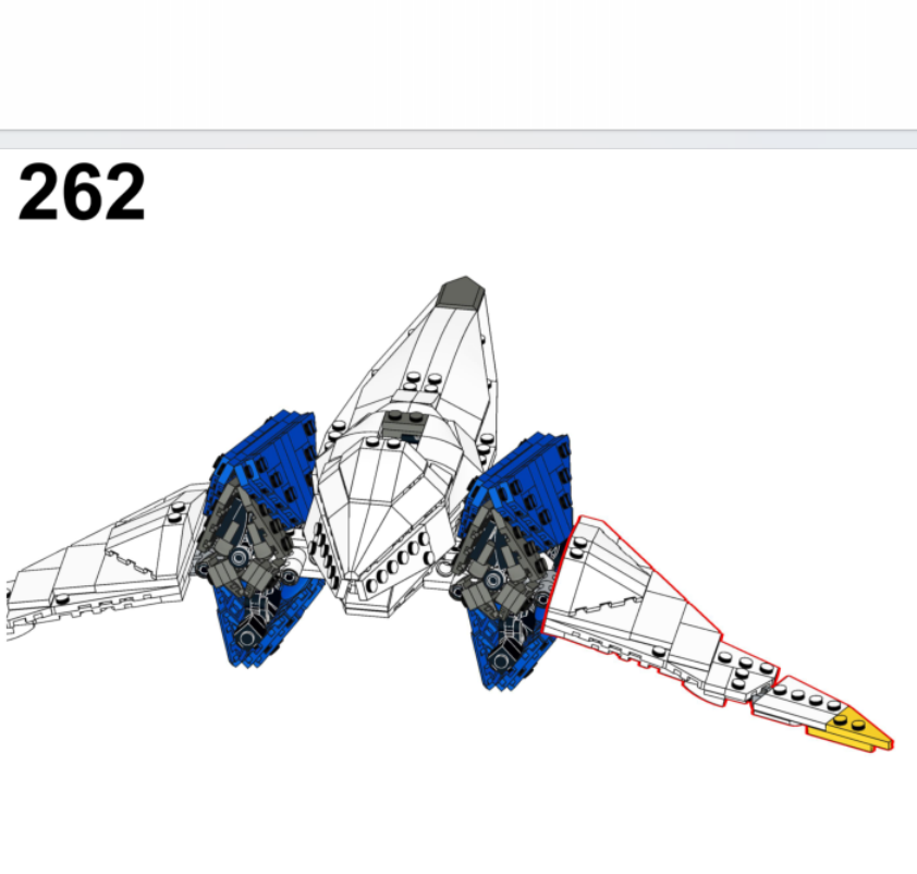 White Arwing Model MOC Buildin - Model Kit Fantasy recension och pris