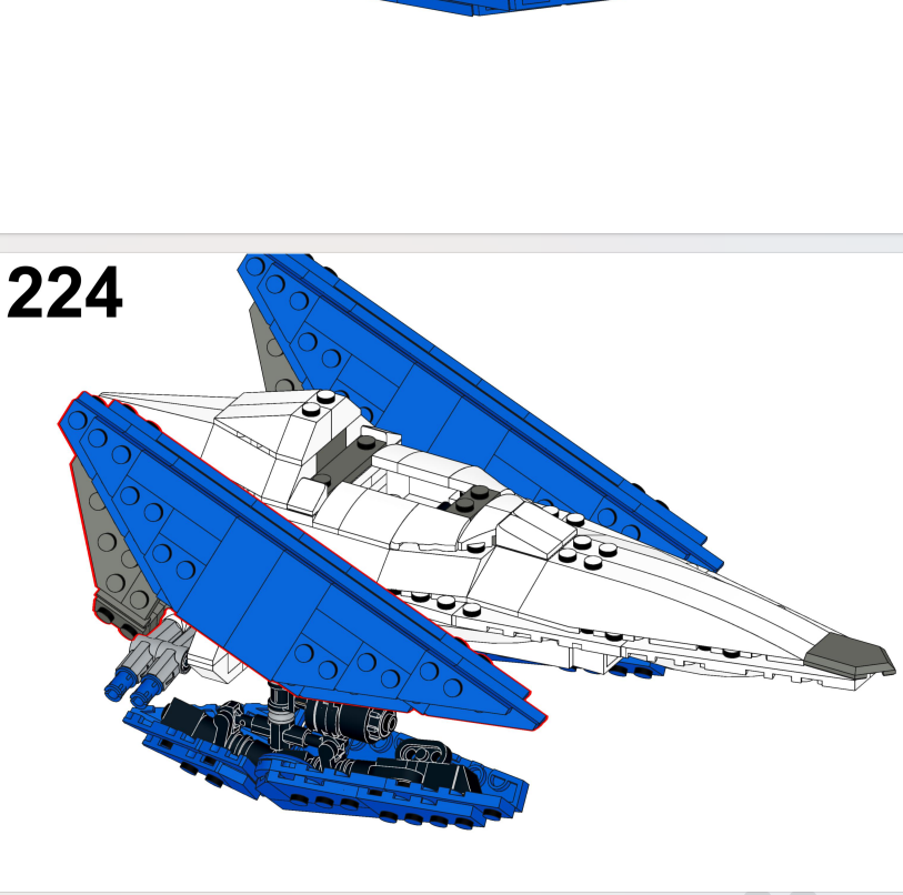 White Arwing Model MOC Buildin - Model Kit Fantasy recension och pris